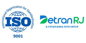 Vistoria Lacrada - Intendente 9 Logos ISO Detran