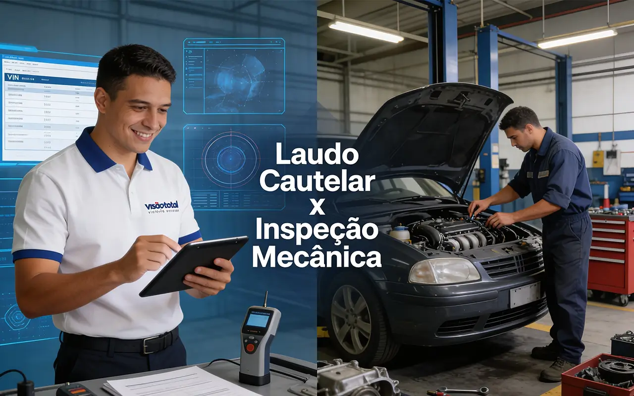 Laudo Cautelar x Inspeção de Mecânico: entenda a diferença